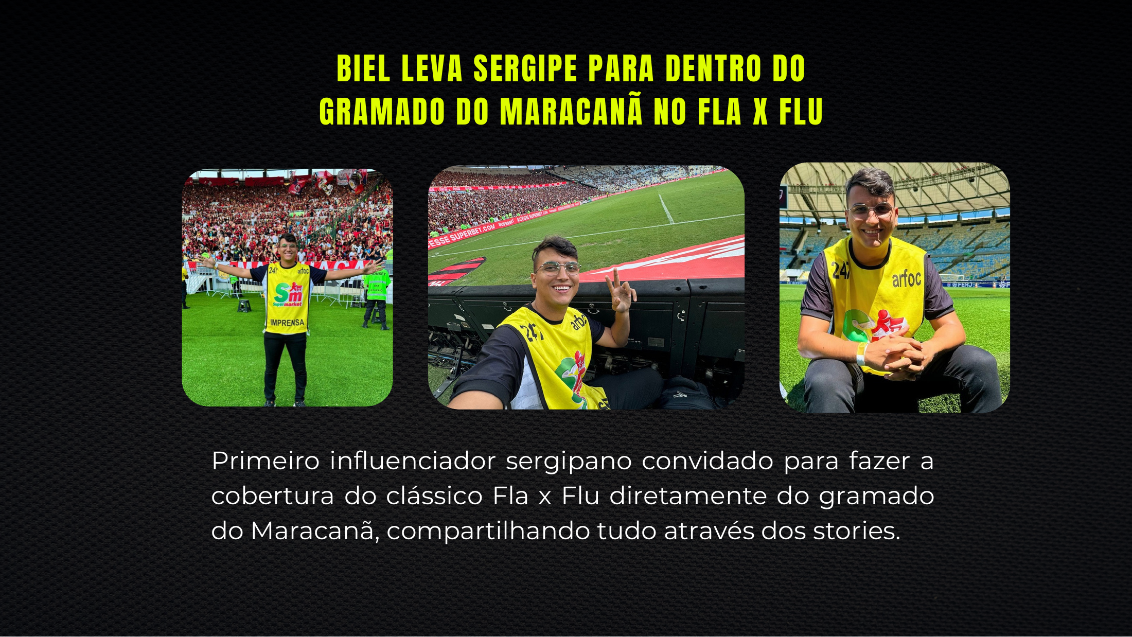 Cobertura no Maracanã